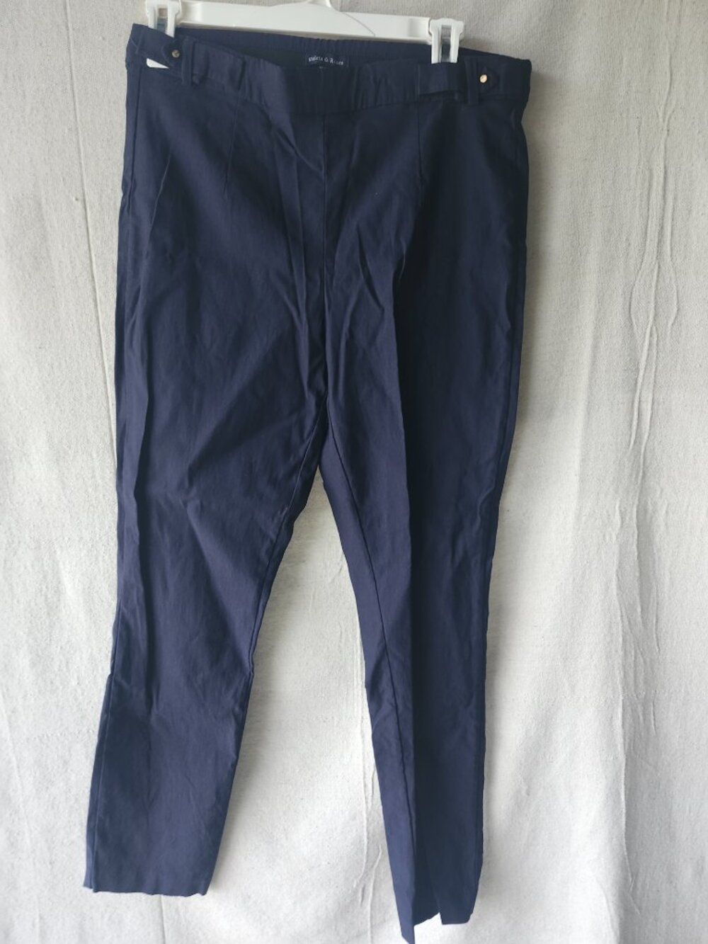 Violets & Roses Size 10/30 Navy Trousers Dress Pants NWOT
